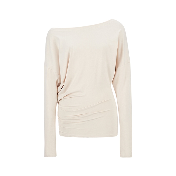 Áo trễ vai sang chảnh tiểu thư dệt kim Tuvada - LLV58