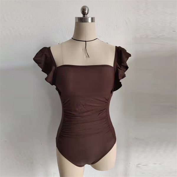 Bikini 1 mảnh basic khoét lưng che bụng cực tốt Tuvada - BNM143