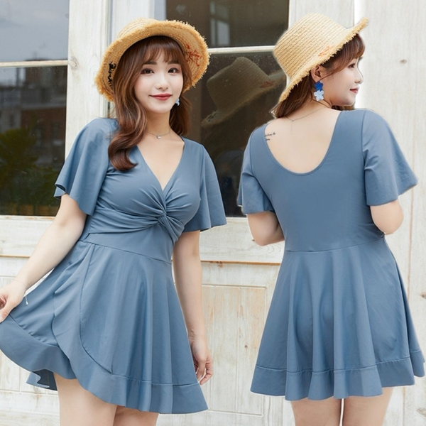 Bikini 1 mảnh dạng váy bigsize che khuyết điểm tốt Tuvada - BBS118