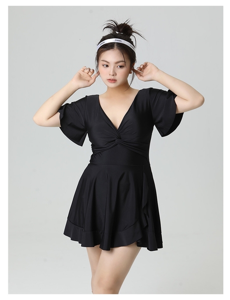 Bikini 1 mảnh dạng váy bigsize che khuyết điểm tốt Tuvada - BBS118