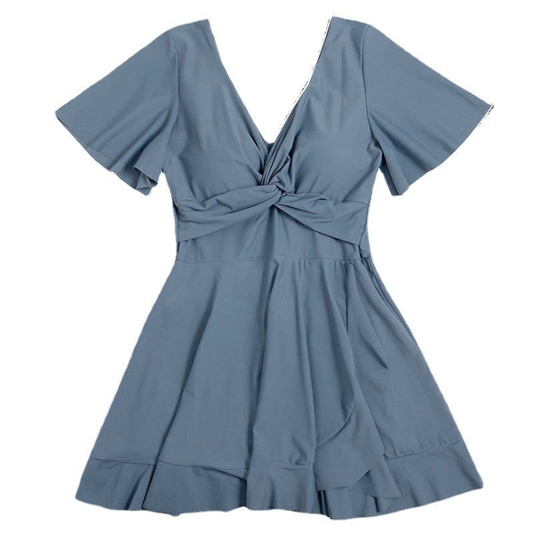 Bikini 1 mảnh dạng váy bigsize che khuyết điểm tốt Tuvada - BBS118