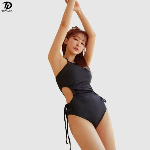 Bikini 1 mảnh khoét eo hack dáng Tuvada - BKE33