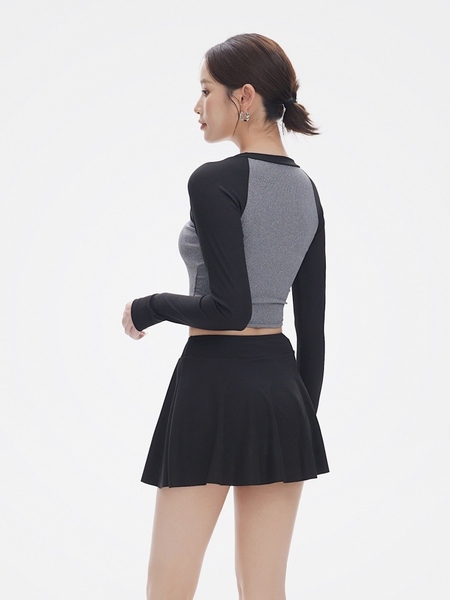 Bikini 2 mảnh dài tay dáng croptop kết hợp đồ tập Tuvada - BXD117