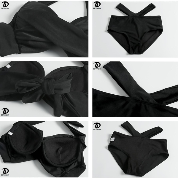 Bikini 2 mảnh khoét eo che bụng tốt - BXN32