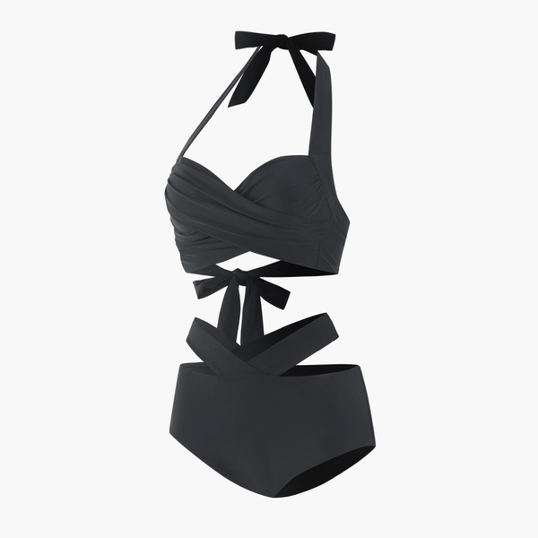 Bikini 2 mảnh khoét eo che bụng tốt - BXN32