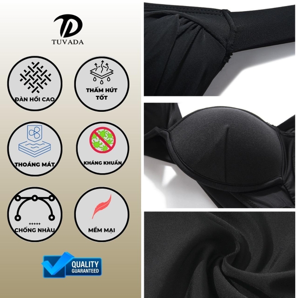 Bikini 2 mảnh khoét eo che bụng tốt - BXN32