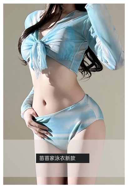 Bikini 4 mảnh đi biển đa dụng mặc được nhiều kiểu Tuvada - BTX146