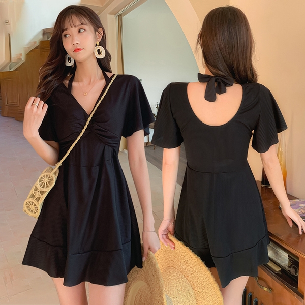 Bikini đi biển 1 mảnh bigsize kín đáo Tuvada - BSV13