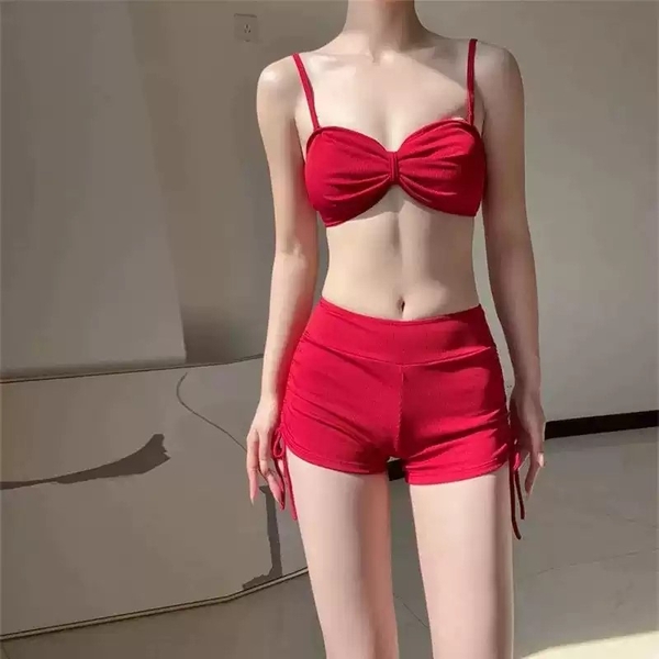 Bikini đi biển 2 mảnh kèm áo choàng Tuvada - BND36