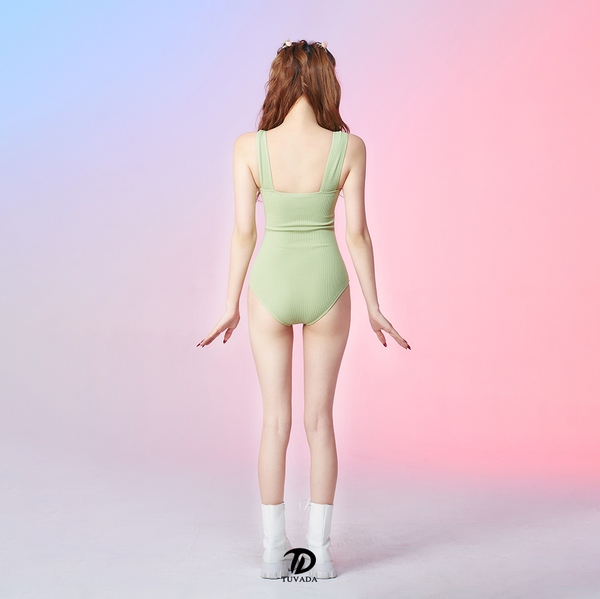 Bikini 1 mảnh đi biển thiết kế xẻ cá tính Tuvada - BNV101