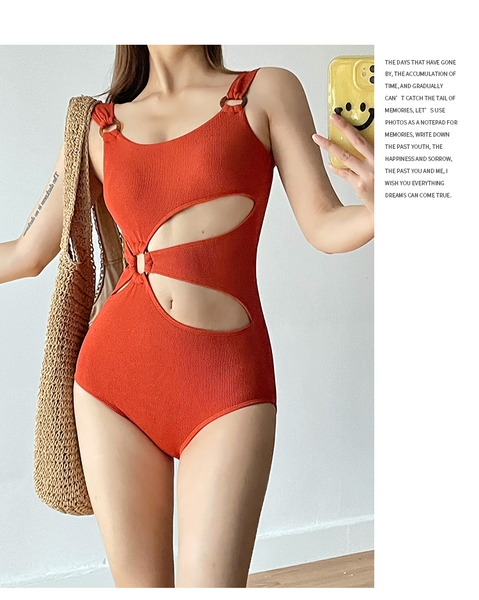 Bikini 1 mảnh đi biển thiết kế xẻ cá tính Tuvada - BNV101