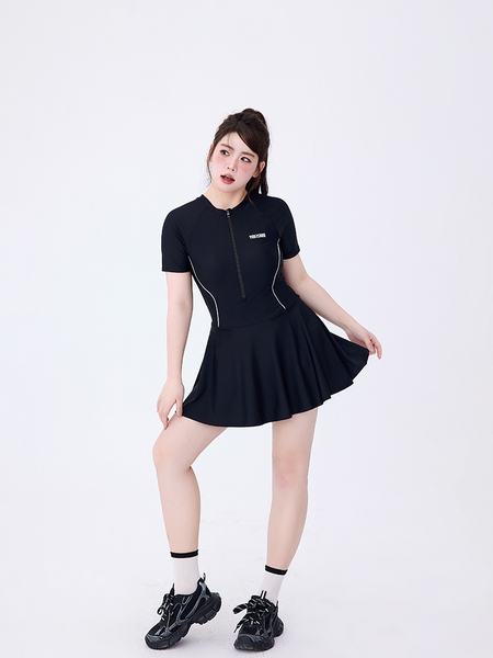 Đồ bơi nữ 1 mảnh che bụng hack dáng có bigsize Tuvada - BBS94