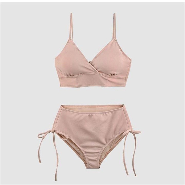 Đồ bơi nữ 2 mảnh cao cấp phối dây cao cấp - BKC43