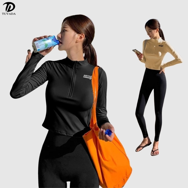 Đồ bơi nữ 2 mảnh dáng đồ lặn kín đáo hack dáng Tuvada - BDL126