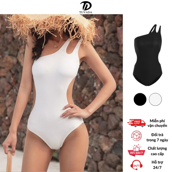 Bodysuit đi biển cá tính Tuvada, bikini liền thân khoét eo, đồ bơi nữ cao cấp - BDK99