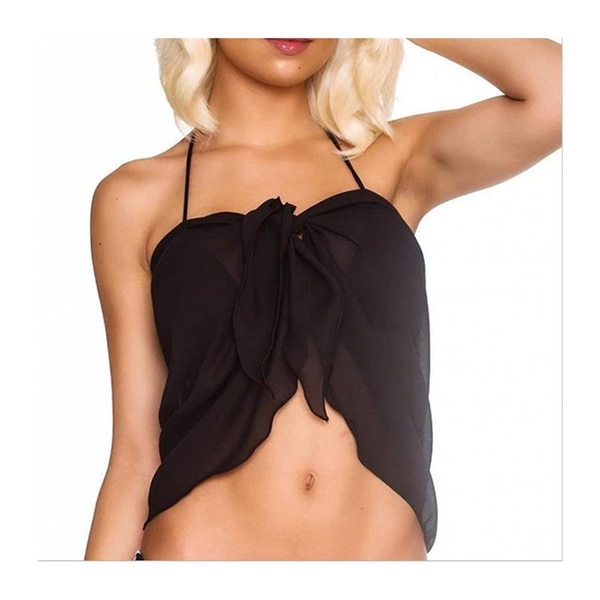 Khăn choàng bikini loại nhỏ chất liệu voan Tuvada - KCM107