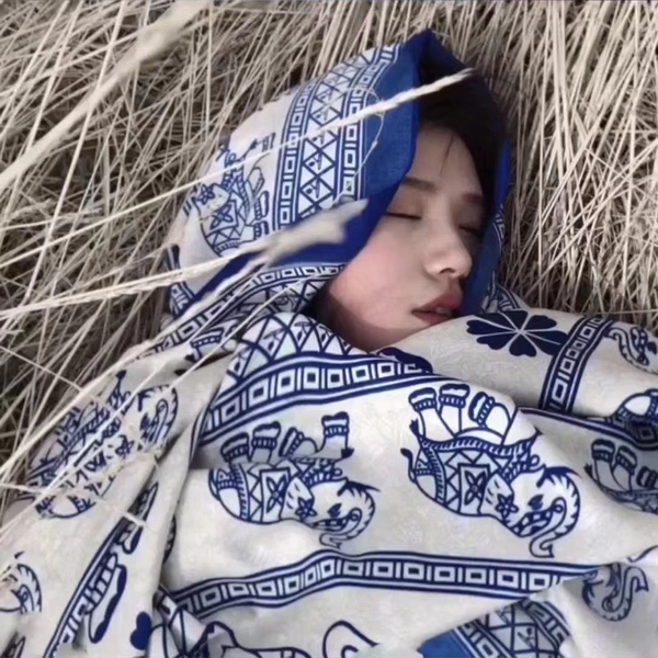 Khăn choàng đi biển Boho chống nắng nhiều màu Tuvada - KBH106