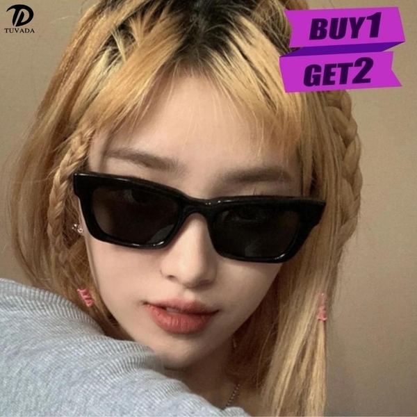 Kính mắt thời trang gọng nhựa mắt vuông -KMV30