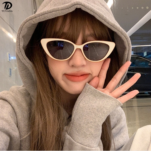 Kính thời trang gọng nhựa mắt mèo Tuvada - KMM29
