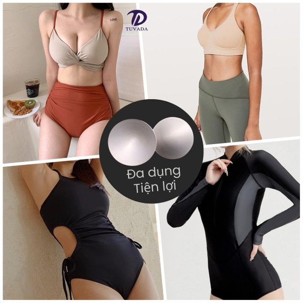 Miếng độn ngực đồ bơi đồ tập Tuvada - MDN51