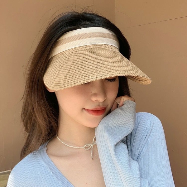 Mũ cối nửa đầu chống tia Uv đính nơ Tuvada - MDN19