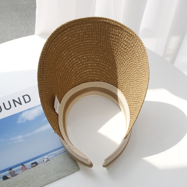 Mũ cối nửa đầu chống tia Uv đính nơ Tuvada - MDN19