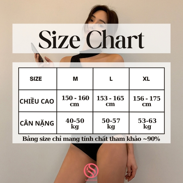 Bikini đi biển Sao Ocean lệch vai, vòng choker, đồ bơi nữ thiết kế mới 2024, áo tắm 1 mảnh - BCK102