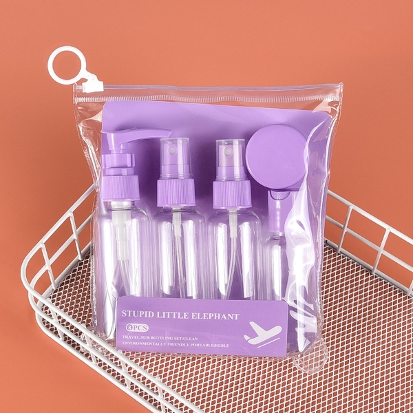 Bộ chiết mỹ phẩm 5 món du lịch Sao Ocean gồm lọ chai nhựa 70ml hũ 10mg tiện lợi- LCN108