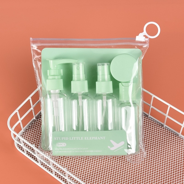 Bộ chiết mỹ phẩm 5 món du lịch Sao Ocean gồm lọ chai nhựa 70ml hũ 10mg tiện lợi- LCN108