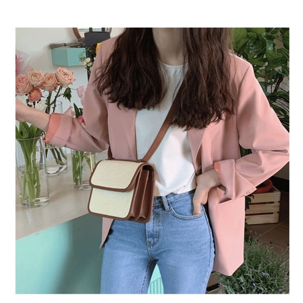 Áo blazer nữ phối chân váy ngắn Tuvada, set vest nữ basic, set áo blazer chân váy - SVN132