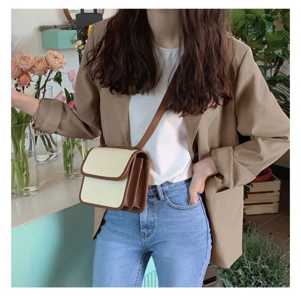 Áo blazer nữ phối chân váy ngắn Tuvada, set vest nữ basic, set áo blazer chân váy - SVN132