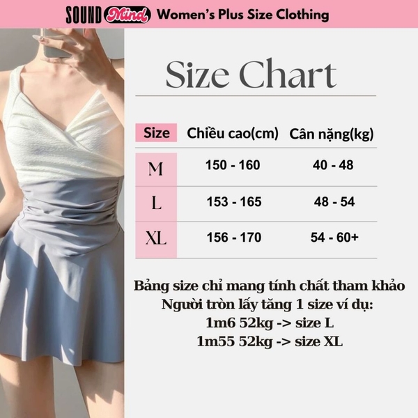 Bikini 1 mảnh phối màu xám ghi  Sound Mind, đồ bơi nữ có đệm mút, đồ đi biển cao cấp - BCL11