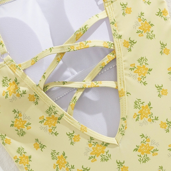 Bikini đi biển cao cấp Sao Ocean, đồ bơi nữ họa tiết hoa 2025 - BHV25