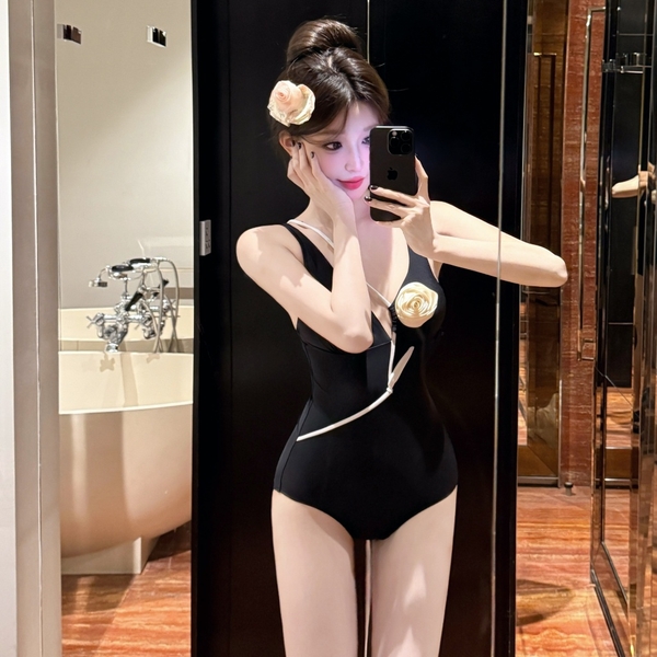 Bikini liền thân Tuvada hình bông hoa, đồ bơi 1 mảnh lần đầu ở VN, swimsuit nữ cao cấp - BBB88