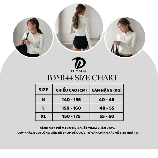 Set đồ bơi Tuvada, bikini 2 mảnh tặng áo khoác ngoài bikini tay dài, đồ đi biển chống nắng - B3M144