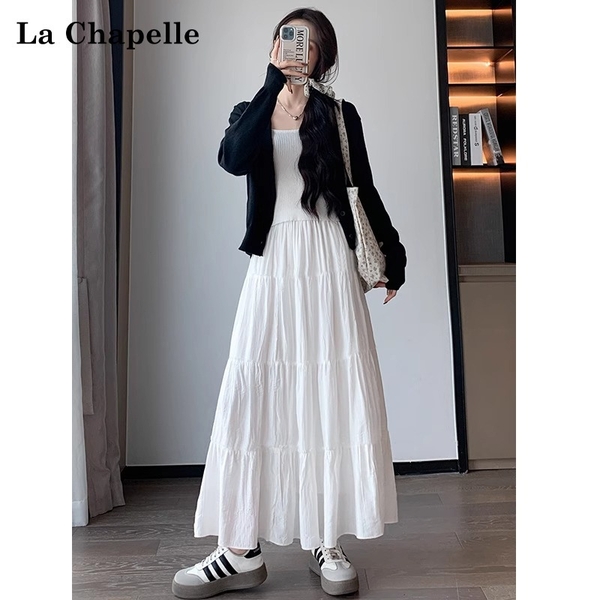 Chân váy Tuvada có 3 màu, chân váy dài dáng xòe nữ tính, chân váy bigsize basic dễ phối đồ - VXD161