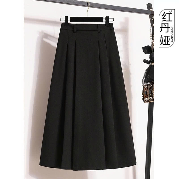 Áo khoác dạ kèm chân váy xòe Tuvada - ADN71