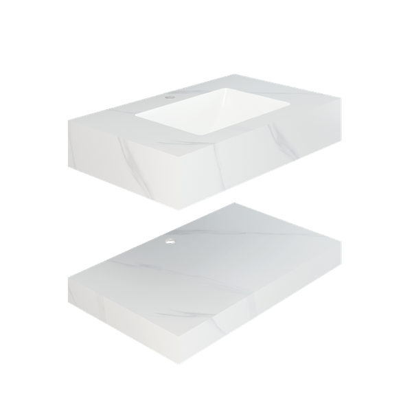 Chậu bàn đá 2 tầng UA2-9GP01