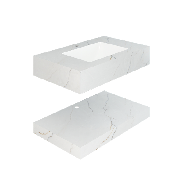 Chậu bàn đá 2 tầng AZ51-9GP01