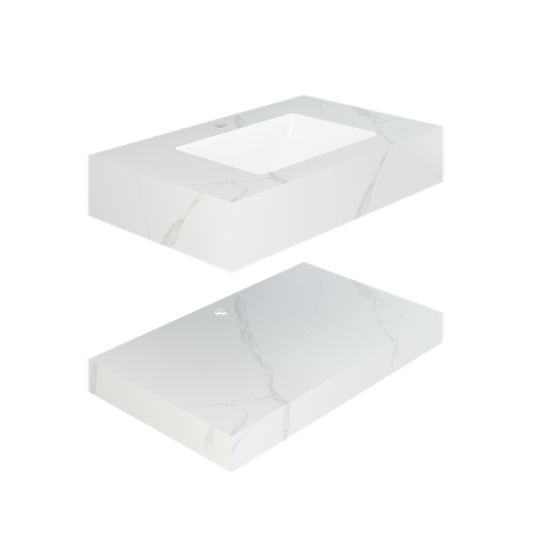 Chậu bàn đá 2 tầng NY51-9GP01