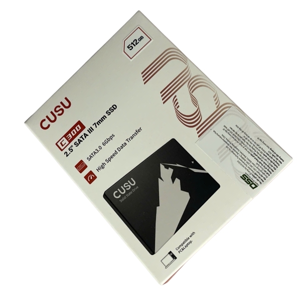 Ổ cứng SSD CUSU 512GB C300 2.5 SATAIII 3D NAND (Đọc 520 MB/s - Ghi
