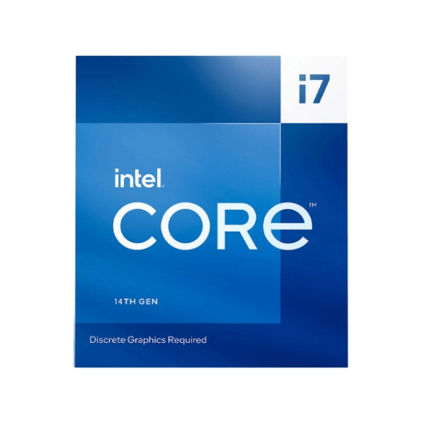 CPU Intel Core i7 14700F Box (Socket 1700/ Base 2.1 GHz/ Turbo 5.4GHz/ 20 Cores/ 28 Threads/ Cache 33MB)