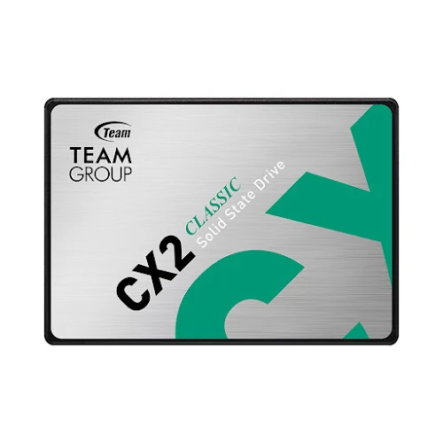 Ổ cứng SSD TeamGroup CX2 1TB 2.5 inch SATA III T253X6001T0C101 (Đọc 540 MB/s - Ghi 490 MB/s)