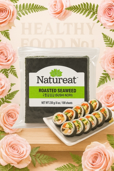 Rong biển cuộn cơm 100 lá Cao Cấp Natureat - CJ Foods
