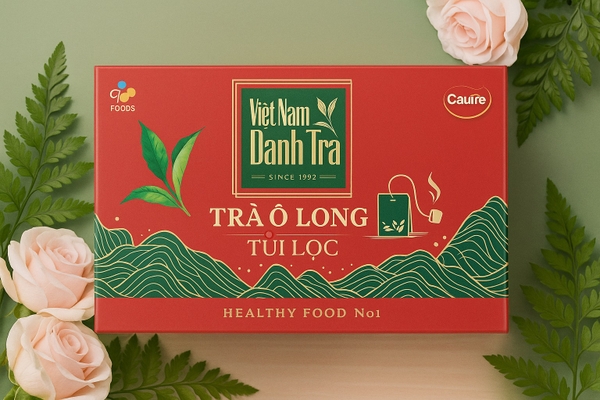Mua nhiều Giảm giá _TRÀ O LONG TÚI LỌC CẦU TRE 1 HỘP 25 GÓI( giao màu: đỏ)