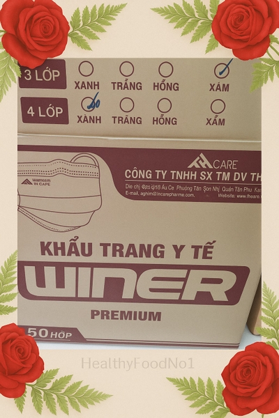THÙNG KHẨU TRANG Y TẾ WINER