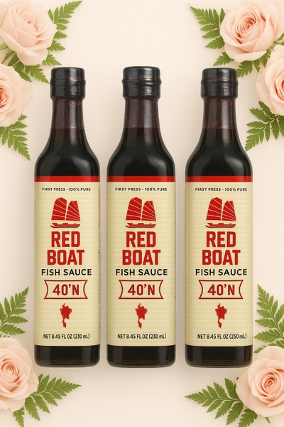 Combo 3 chai Red Boat 40N  250ml, tặng 1H  khẩu trang tế Winner( màu ngẫu nhiên: trắng, xanh, xám)