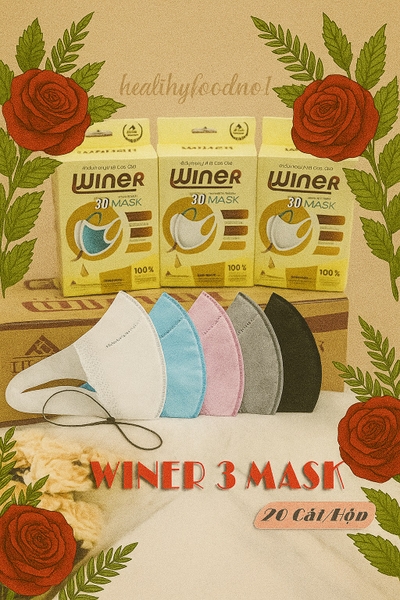 KHẨU TRANG WINER 5D MASK CHO NGƯỜI LỚN