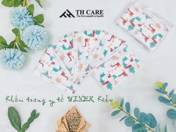 🍀🍀🍀KHẨU TRANG Y TẾ  WINER KIDS-PREMIUM (4 Lớp-Kháng Khuẩn) - CÓ HOẠ TIẾT🍀🍀🍀