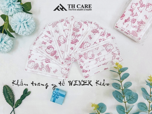 🍀🍀🍀KHẨU TRANG Y TẾ  WINER KIDS-PREMIUM (4 Lớp-Kháng Khuẩn) - CÓ HOẠ TIẾT🍀🍀🍀